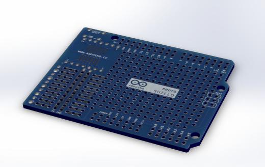 Arduino的原型护盾R3模型缩略图